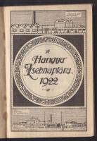 1922 Hangya Zsebnaptár bélyegilleték-táblázattal