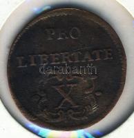 1704/05. X Poltúra "Rákóczi szabadságharc" átvésett évszám T:2-