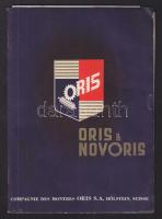 1943 Oris & Novoris svájci óragyár katalógusa árjegyzékkel p24
