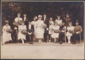 3db nagyméretű klf csoportkép a 40-es évekből