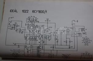 1945 Standard Villamossági Rt. Standard Radio-15 év c. kiadványa a készülékek kapcsolási rajzaival
