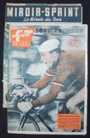 2db külföldi kerékpáros újság az 50-es évekből: Sport im Bild, Miroir-Sprint