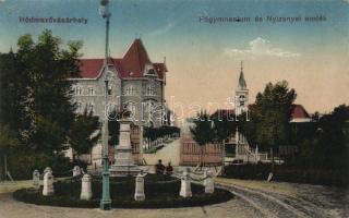 Hódmezővásárhely Főgimnázium, Nyizsnyai emlék