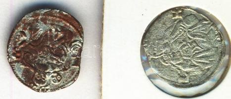 1522/?. Denár Ag (2x) "II. Lajos" (0,54g/0,51g) T:2-(kny),3
Huszár 846.,Unger I.: 675.a,e