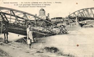 Párkány exploded bridge (EB)