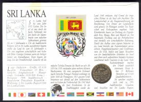Sri Lanka 1982. 1R érmés, bélyeges borítékon T:1
Sri Lanka 1982. 1 Rupee coin letter with stamps C:U...