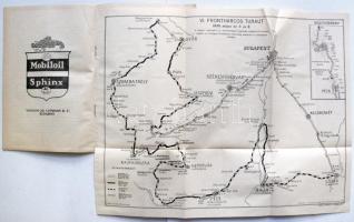 1938 Frontharcos Túraút: A magyar autó- és motorkerékpár bajnokság pontszerző versenyének tájékoztat...