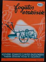 Hofherr Schrantz Clayton fogatos eszközök képes reklámkatalógus hibátlan állapotban 20p.