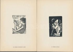 1962 12 metszet magyar grafikusoktól, benne Gross Arnold, Drahos István, Varga Gyula, stb. sorszámoz...