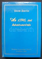 Dávid Zoltán: Az 1598. évi házösszeírás, Központi Statisztikai Hivatal Levéltára, Budapest 2001, kiadói kemény papírkötésben