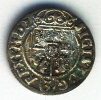 Lengyelország 1623. 1/2Gr Ag "III. Zsigmond" T:2- Poland 1623. 1/2 Grossi Ag "Sigismund III" C:VF