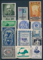 13db klf levélzáró és segélybélyeg