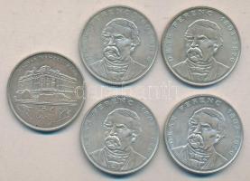 1993. 200Ft Ag "MNB" + 1994. 200Ft Ag "Deák" (4x) T:2-