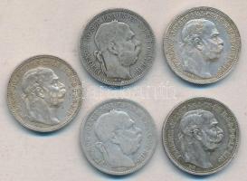 1894KB 1K Ag (2x) + 1914-15KB. 1K Ag (3x) T:2,2-,3