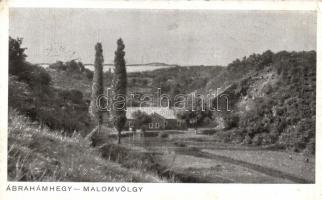 Ábrahámhegy Malomvölgy (EK)