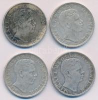 Románia 1942. 200L Ag (4x) T:2-,3
Romania 1942. 200 Lei Ag (4x) C:VF,F