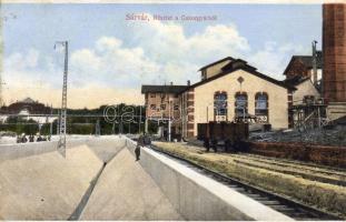 Sárvár vasútállomás-részlet, cukorgyár T2