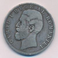 Románia 1883B 5L Ag "I. Károly" T:3
Romania 1883B 5 Lei Ag "Carol I" C:F