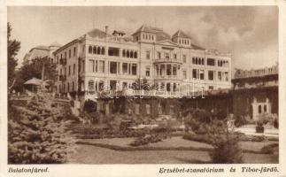 Balatonfüred Erzsébet szanatórium, Tibor fürdő