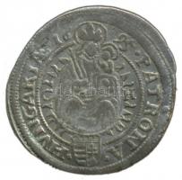 1695CH 3Kr Ag "I. Lipót / Madonna" (1.53g) T:2- / 
Hungary 1695CH 3 Kreuzer Ag "Leopo...