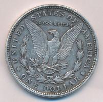 Amerikai Egyesült Államok 1921. 1$ Ag "Morgan" T:2- USA 1921. Morgan Dollar Ag C:VF