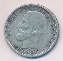 Románia 1906. 1L Ag T:2-
Romania 1906. 1 Leu Ag C:VF