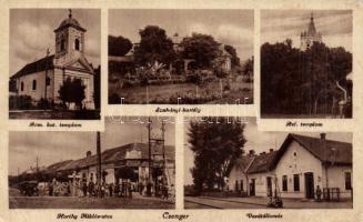 Csenger vasútállomás, Szuhányi-kastély (fa)