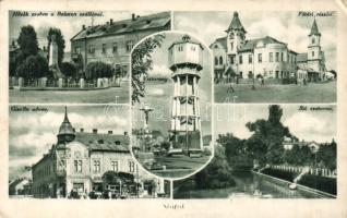 Siófok Víztorony, Sió csatorna, Gizella udvar, Balaton szálló (EK)