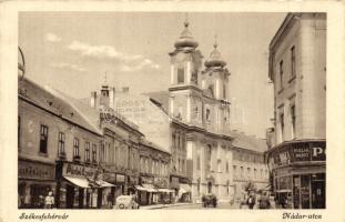 Székesfehérvár Nádor utca, Párizsi cukrászda, Pollák Rezső üzlete