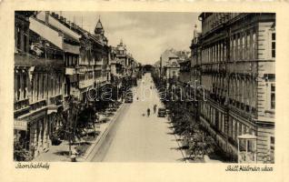 Szombathely Széll Kálmán utca, villamos (fa)