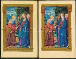 Horae Beatae Mariae Virginis - az egri főegyházmegyei könyvtárban őrzött kódex hasonmása hozzá tartózó tanulmánnyal, Magyar Helikon Corvina Kiadó, Bp. 1976., védőtokkal
