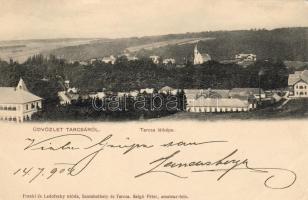 1904 Tarcsa Burgenland hosszúcímzéses T2