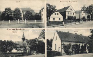 Budzieszowice (Bauschwitz) with the shop of Aug. Melzer