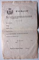 183. Kitöltetlen útlevél / 183. Unused passport