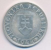 Szlovákia 1944. 10K Ag T:2
Slovakia 1944. 10 Koruna Ag C:XF