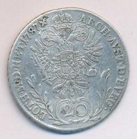 Ausztria 1787E 20Kr Ag "II. József" T:3 Austria 1787E 20 Kreuzer Ag "Joseph II" C:F