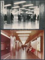 9db klf régi fotó a budapesti metróról és építéséről