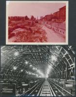 9db klf régi fotó a budapesti metróról és építéséről