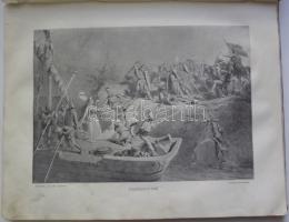 Arany-Zichy Album erősen sérült állapotban, de komplett szövegrésszel Zichy Mihály illusztációival