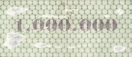 Német Birodalom/Weimari Köztársaság/Erfurt/Dresden-Neustadt 1923.8.14. 1.000.000M + 1923.9.26. 100.0...