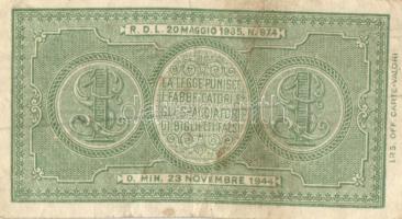 Olaszország 1944-1976. 5db különféle papírpénz T:II-,III
Italy 1944-1976. 5 different banknotes C:VF...