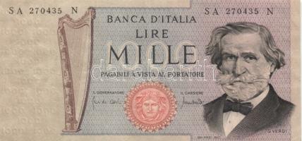 Olaszország 1944-1976. 5db különféle papírpénz T:II-,III
Italy 1944-1976. 5 different banknotes C:VF...
