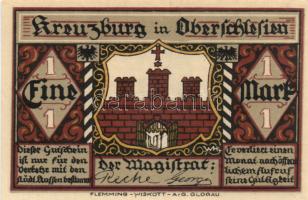 Német Birodalom/Weimari Köztársaság/Odenwald/Osterfeld/Kreuzburg 1918. 1M + 1921.12.15. 100Pf + DN 1M T:I-,II Germany-Weimar Republic/Odenwald/Osterfeld/Kreuzburg 1918. 1 Mark + 1921.15.12. 100 Pfennig + ND 1 Mark C:AU,XF