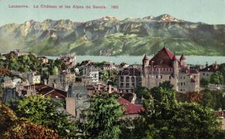 Lausanne, the Alps of Savoy, castle