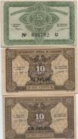 Francia Indokína 1942. 5c + 10c (2x) T:I-,II French Indo-China 1942. 5 cents + 10 cents (2x) C:AU,XF