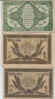 Francia Indokína 1942. 5c + 10c (2x) T:I-,II
French Indo-China 1942. 5 cents + 10 cents (2x) C:AU,XF