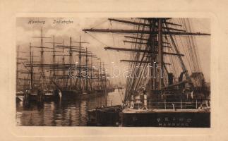 Hamburg Indiahafen port