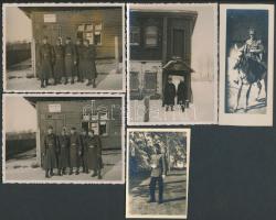 8db klf régi katonai fotó