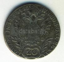Ausztria/magyar verdejel 1815E 20Kr Ag T:3