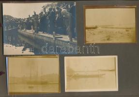 cca 1910-1930 67 darab fotót tartalmazó családi fotóalbum sok Budapest és néhány Fiume képpel